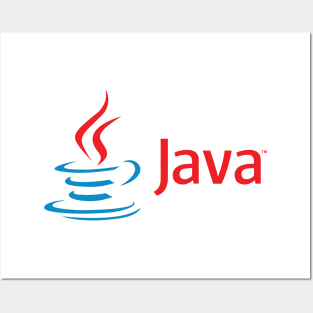 Java Programming Languange Code Logo Posters and Art